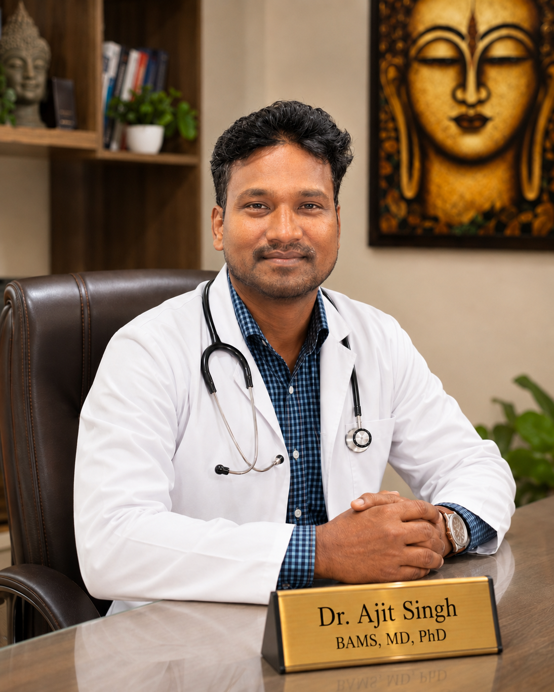 Reserved for Dr. Ajit Singh's professional portrait